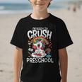 I'm Ready To Crush Preschool Unicorn Back To School Girls Graphic Kid T-Shirt I'm Ready To Crush Preschool Unicorn Back To School Girls Graphic Kid T-Shirt