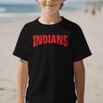 Indians Back To School Spirit R Graphic Kid T-Shirt Indians Back To School Spirit R Graphic Kid T-Shirt