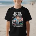 Kids Future Doctor 1st Grade Student Back To School Boy Kids Graphic Kid T-Shirt Kids Future Doctor 1st Grade Student Back To School Boy Kids Graphic Kid T-Shirt