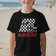 Kids Race Car 2nd Second Grade Boys Cars Lovers Back To School Graphic Kid T-Shirt Kids Race Car 2nd Second Grade Boys Cars Lovers Back To School Graphic Kid T-Shirt