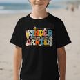 Kindergarten Dream Team Groovy Retro Children Back To School Graphic Kid T-Shirt Kindergarten Dream Team Groovy Retro Children Back To School Graphic Kid T-Shirt