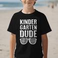 Kindergarten Dude First Day Back To School Boys Kids Graphic Kid T-Shirt Kindergarten Dude First Day Back To School Boys Kids Graphic Kid T-Shirt