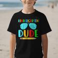 Kindergarten Dude First Day Back To School Kids Boys Graphic Kid T-Shirt Kindergarten Dude First Day Back To School Kids Boys Graphic Kid T-Shirt