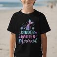 Kindergarten Mermaid Back To School Girls First Day Kinder Graphic Kid T-Shirt