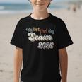 My Last First Day Senior 2025 Back To School Vintage Cool Graphic Kid T-Shirt My Last First Day Senior 2025 Back To School Vintage Cool Graphic Kid T-Shirt