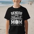 My Last First Day Senior 2026 Band Mom Back To School Retro Graphic Kid T-Shirt