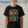 Last First Day Senior 2027 Back To School Students Tee Graphic Kid T-Shirt