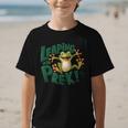 Leaping Into Pre-K Jumping Tree Frog Back To School Fun Graphic Kid T-Shirt Leaping Into Pre-K Jumping Tree Frog Back To School Fun Graphic Kid T-Shirt