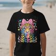 Leopard Glasses Blowing Bubble Gum Back To School Kids Graphic Kid T-Shirt Leopard Glasses Blowing Bubble Gum Back To School Kids Graphic Kid T-Shirt