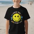 Living That 10th Grade Life Fun Back To School Supply Smile Graphic Kid T-Shirt Living That 10th Grade Life Fun Back To School Supply Smile Graphic Kid T-Shirt