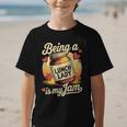 Being a Lunch Lady Is My Jam Retro Jam Jar Back To School Graphic Kid T-Shirt Being a Lunch Lady Is My Jam Retro Jam Jar Back To School Graphic Kid T-Shirt