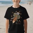 Melanin Pencil Leopard Bow Para Back To School Graphic Kid T-Shirt Melanin Pencil Leopard Bow Para Back To School Graphic Kid T-Shirt