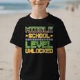 Middle School Level Unlocked Gamer Back To School Graphic Kid T-Shirt Middle School Level Unlocked Gamer Back To School Graphic Kid T-Shirt