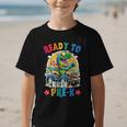 Monster Truck Dinosaur Boys Back To School Crush Pre-k Kids Graphic Kid T-Shirt