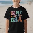 In My Mustangs Era Back To School Spirit Game Retro Groovy Graphic Kid T-Shirt In My Mustangs Era Back To School Spirit Game Retro Groovy Graphic Kid T-Shirt