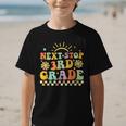 Next Stop 3rd Grade Groovy Retro Third Grade Back To School Graphic Kid T-Shirt Next Stop 3rd Grade Groovy Retro Third Grade Back To School Graphic Kid T-Shirt