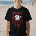 Not Like Bulldog Back To School Spirit M Graphic Kid T-Shirt