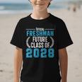 Official Freshman Future Class Of 2028 Back To School Graphic Kid T-Shirt Official Freshman Future Class Of 2028 Back To School Graphic Kid T-Shirt