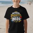 Official Kindergartener Future Class Of 2039 Back To School Graphic Kid T-Shirt
