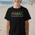 Para Paraprofessional Paraeducator First Day Back To School Graphic Kid T-Shirt