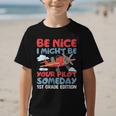I Might Be Your Pilot First Day Back To School 1st Grade Graphic Kid T-Shirt