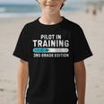 Pilot In Training 3rd Grade Edition Back To School Boys Girl Graphic Kid T-Shirt
