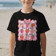Preppy Back To School 3rd Grade Is My Jam Strawberry Bow Graphic Kid T-Shirt Preppy Back To School 3rd Grade Is My Jam Strawberry Bow Graphic Kid T-Shirt