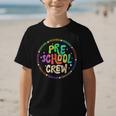 Preschool Crew Team Back To School First Day Of School Graphic Kid T-Shirt Preschool Crew Team Back To School First Day Of School Graphic Kid T-Shirt