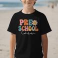 Preschool Crew Team Retro Groovy Vintage Back To School Graphic Kid T-Shirt Preschool Crew Team Retro Groovy Vintage Back To School Graphic Kid T-Shirt