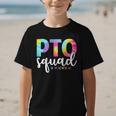 Pto Squad Groovy Back To School Women Appreciation Graphic Kid T-Shirt