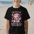 Ready To 3rd Grade Axolotl Questions Back To School Girls Graphic Kid T-Shirt