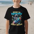 Ready To Explore 1st Grade Kids Astronaut Back To School Graphic Kid T-Shirt