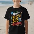 Ready To Rock 3rd Grade Music Back To School Graphic Kid T-Shirt