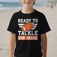 Ready To Tackle 2nd Grade Back To School Kids Football Graphic Kid T-Shirt