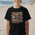Retro Front Office Squad Back To School Edition Graphic Kid T-Shirt Retro Front Office Squad Back To School Edition Graphic Kid T-Shirt