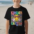 Retro Groovy Kinder Garten Vibes Smile Team Back To School Graphic Kid T-Shirt Retro Groovy Kinder Garten Vibes Smile Team Back To School Graphic Kid T-Shirt