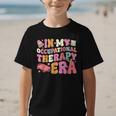 Retro In My Occupational Therapy Era OT OTA Back To School Graphic Kid T-Shirt Retro In My Occupational Therapy Era OT OTA Back To School Graphic Kid T-Shirt