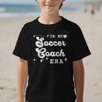 Retro In My Soccer Coach Era Back To School Graphic Kid T-Shirt