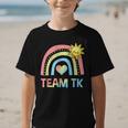 Retro Team TK Back To School Transitional Kindergarten Graphic Kid T-Shirt