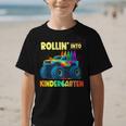 Rollin' Into Kindergarten Monster Car Back To School Boys Graphic Kid T-Shirt Rollin' Into Kindergarten Monster Car Back To School Boys Graphic Kid T-Shirt