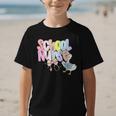 School Nurse Back To School Silly School Nurse Goose Graphic Kid T-Shirt