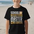 School Registrar Appreciation Back To School Registrar Graphic Kid T-Shirt