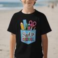 School Supplies In Pocket Back To School Boys Girls Graphic Kid T-Shirt