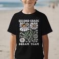 Second Grade Dream Team Back To School Boho Flower 2nd Grade Graphic Kid T-Shirt Second Grade Dream Team Back To School Boho Flower 2nd Grade Graphic Kid T-Shirt