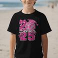 Senior 2025 Class Of 2025 Bows Back To School 2025 Graphic Kid T-Shirt Senior 2025 Class Of 2025 Bows Back To School 2025 Graphic Kid T-Shirt