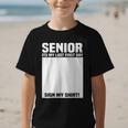 Senior 2026 Last First Day Senior Back To School Sign My Graphic Kid T-Shirt Senior 2026 Last First Day Senior Back To School Sign My Graphic Kid T-Shirt