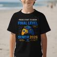 Senior Class Of 2026 Back To School Gamer Senior 2026 Graphic Kid T-Shirt Senior Class Of 2026 Back To School Gamer Senior 2026 Graphic Kid T-Shirt