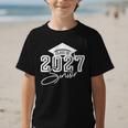 Senior Class Of 2027 Back To School Graduate Senior Year 27 Graphic Kid T-Shirt Senior Class Of 2027 Back To School Graduate Senior Year 27 Graphic Kid T-Shirt