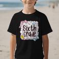Sixth Grade Back To School For Girls Pink Notebook Graphic Kid T-Shirt Sixth Grade Back To School For Girls Pink Notebook Graphic Kid T-Shirt