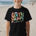 Sixth Grade Vibes 6th Grade Team Groovy Back To School Graphic Kid T-Shirt Sixth Grade Vibes 6th Grade Team Groovy Back To School Graphic Kid T-Shirt